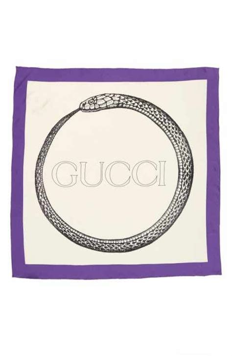 uroboro gucci|Gucci Uroboro Foulard .